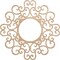 Ekena Millwork Reims Wood Fretwork Pierced Ceiling Medallion, Alder, 18"OD x 6 7/8"ID x 3/8"T CMWP18X18X0375REAL - alternate 1
